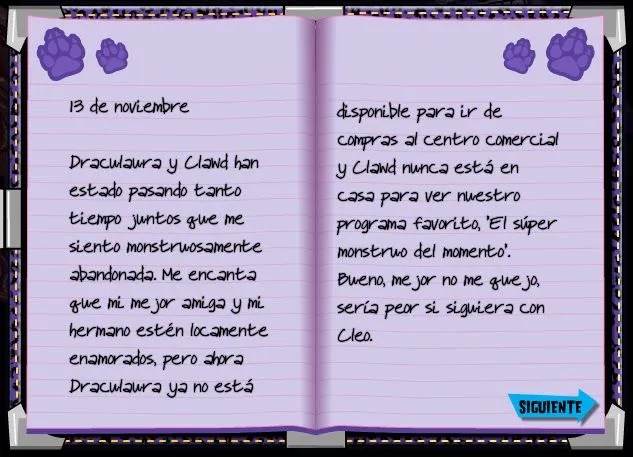 Monster High: Códigos