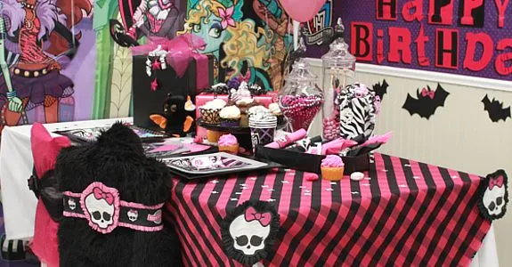 Monster High - Decoración De Fiestas De Cumpleaños Infantiles ...