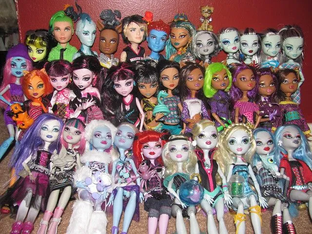 Monster High Dolls Collection group shot 5/5/2012 | Flickr - Photo ...