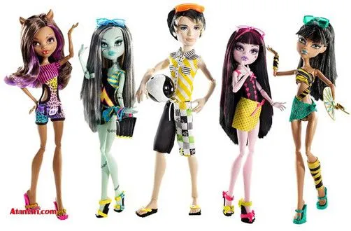 Quienes son las Monster High? - Generaccion.com