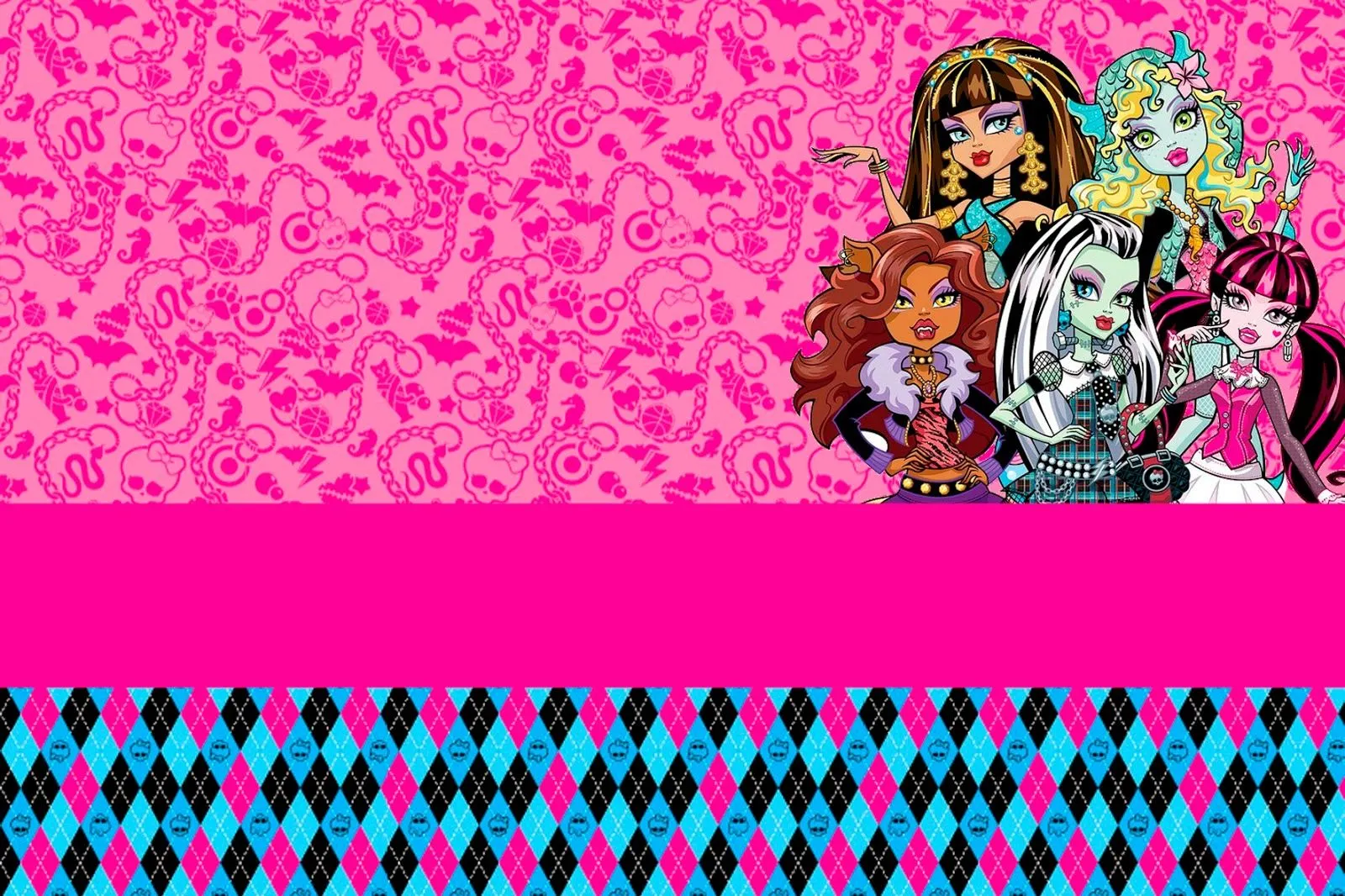 Monster High: Imprimibles e Invitaciones para Imprimir Gratis ...