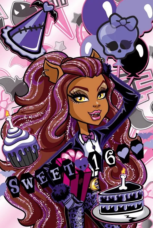 la vida de las monster high: Feliz 1600 cumpleaños Draculaura!!!