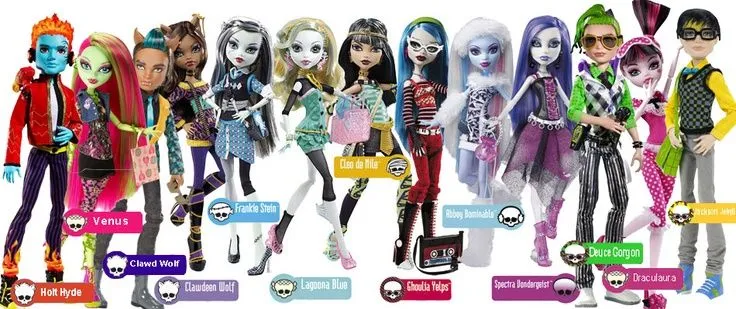Monster High Dolls NEW Collection on Pinterest | 100 Pins