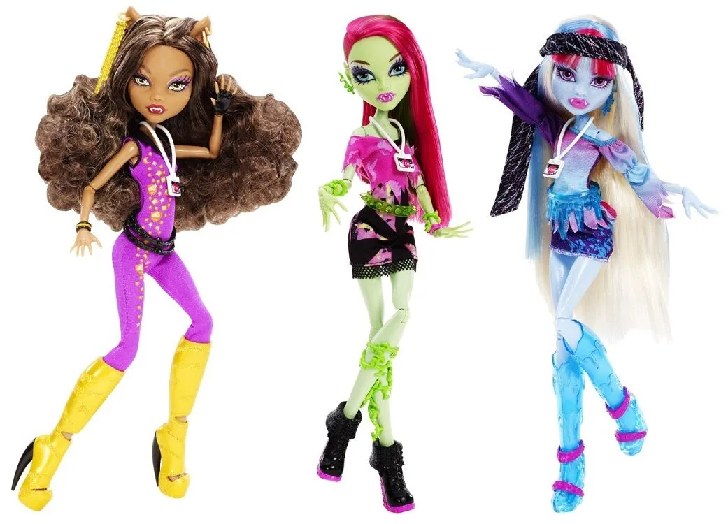 Monster High-Pretty : Nueva coleccion Monster High Music Festival