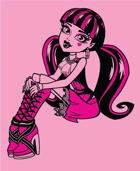 Monster High-Pretty : Nuevas imagenes de Draculaura