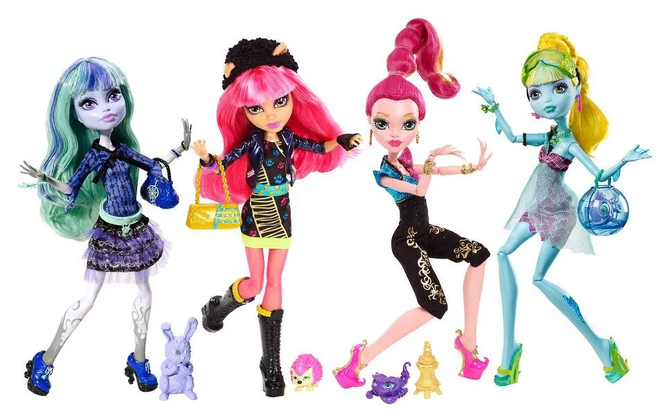 Monster High-Pretty : Monster High 13 Deseos Muñecas Basicas