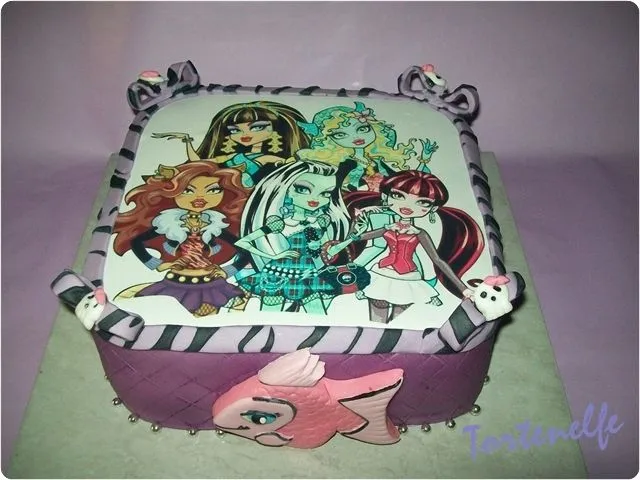 Monster high torta - Imagui