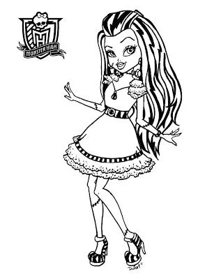 Monster high Wikifarmerama: Colorea a tus Monster High