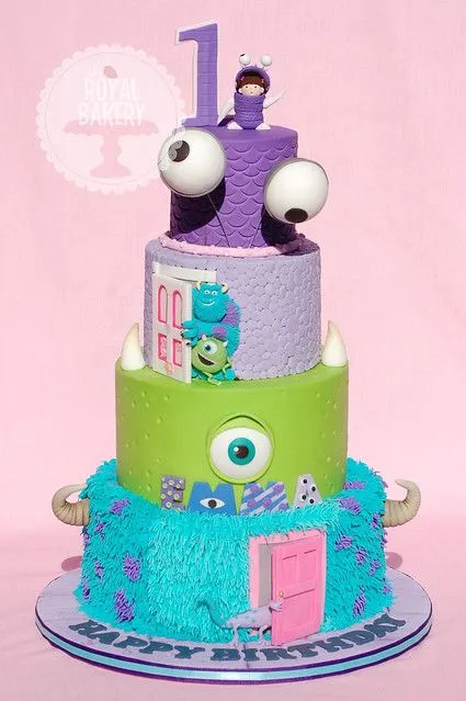 Monsters Inc. cake | Flickr - Photo Sharing!