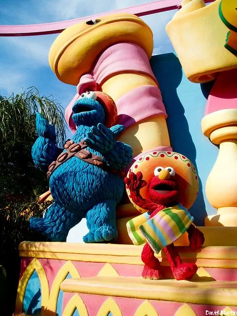 Monstruo de las Galletas y Elmo | Flickr - Photo Sharing!