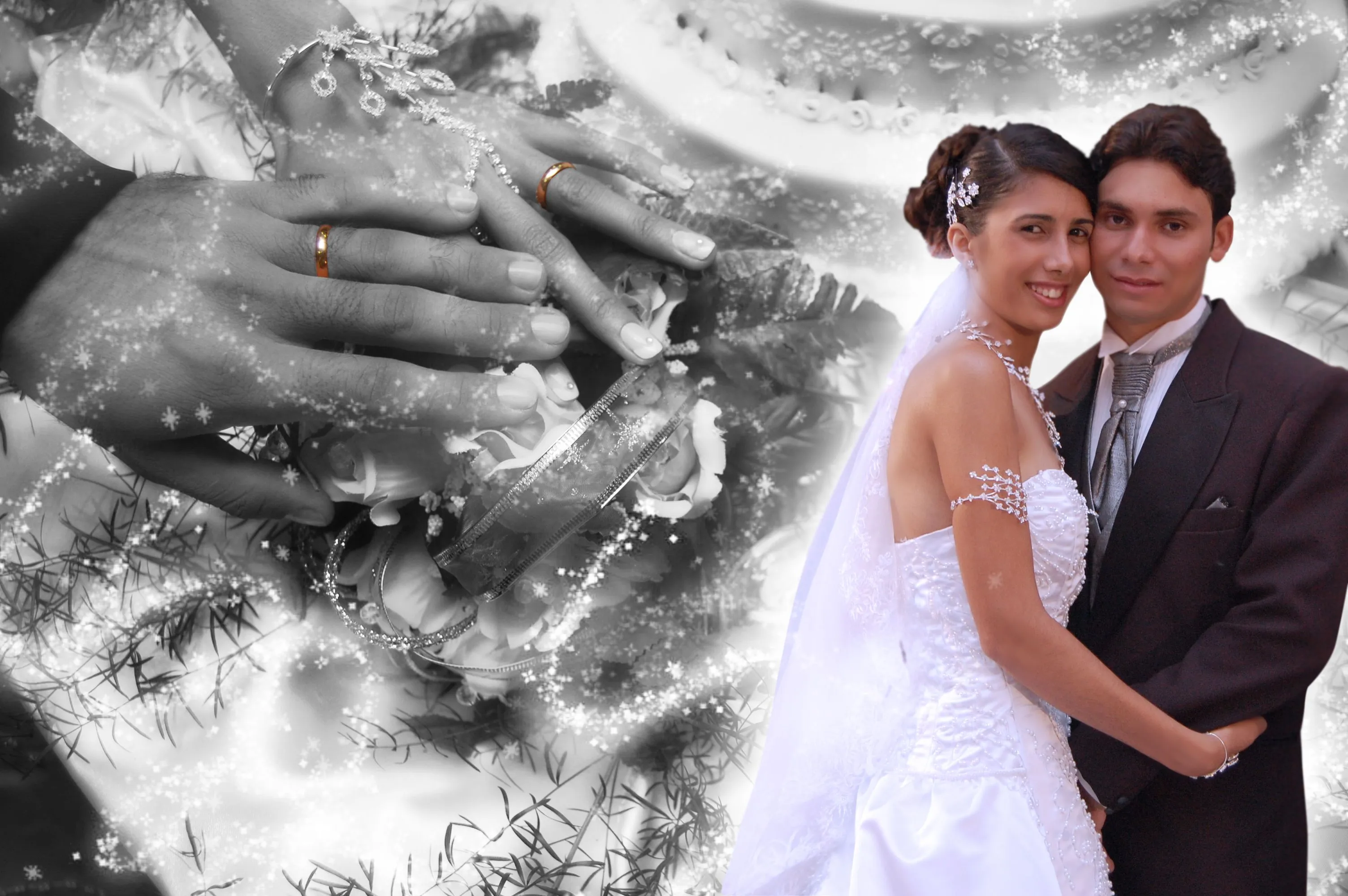 Montagem para Casamento | White of Dark