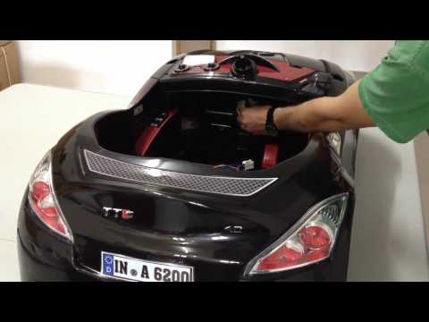 Montaje Coche Electrico 6V con Control Remoto para niños. - YouTube