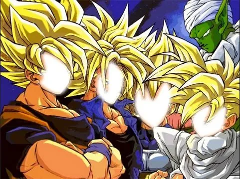 Montaje fotografico Dragon ball Z - Pixiz