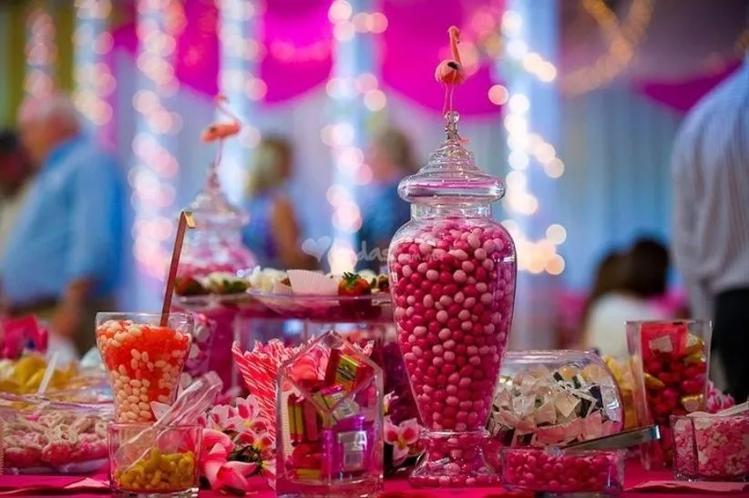 Cómo montar una mesa de dulces - bodas.