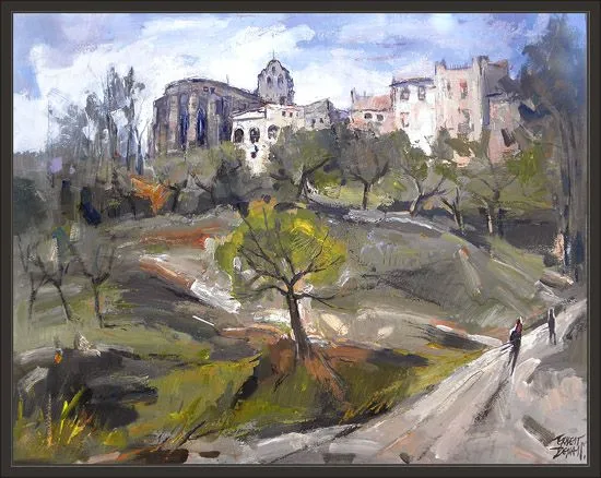 MONZON-HORTA DE SANT JOAN-VIAJES-PINTURA-ERNEST DESCALS ...