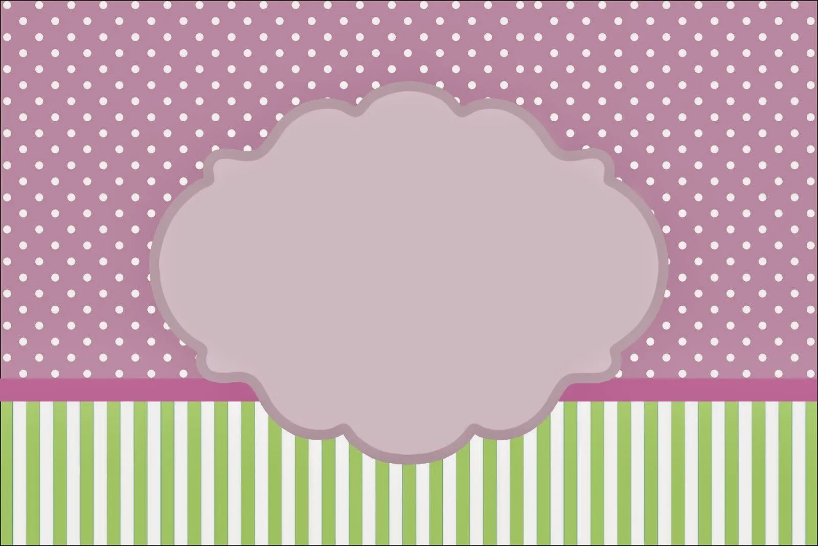 Morado y Verde Menta: Invitaciones para Imprimir Gratis. | Oh My ...