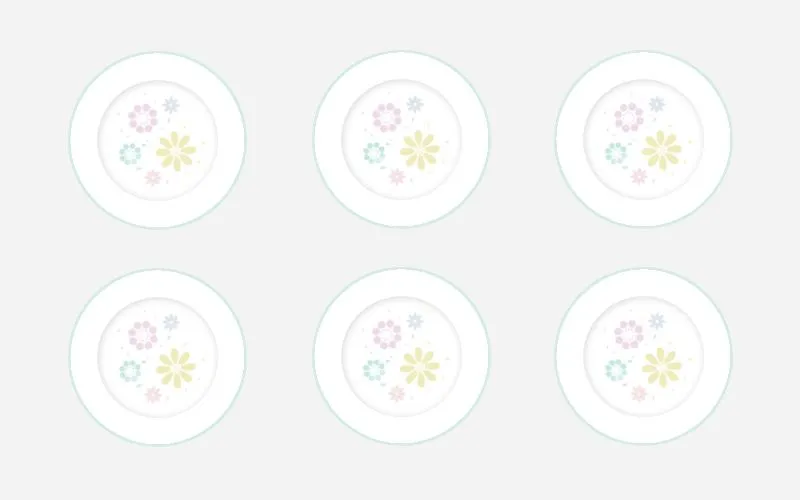 Morandi Sisters Microworld: Printable Plates - Floral Decorations ...