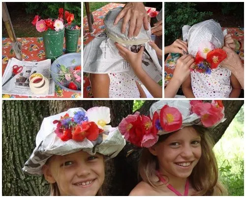 Sombreros de papel para fiestas | Fiestas infantiles y cumpleaños ...