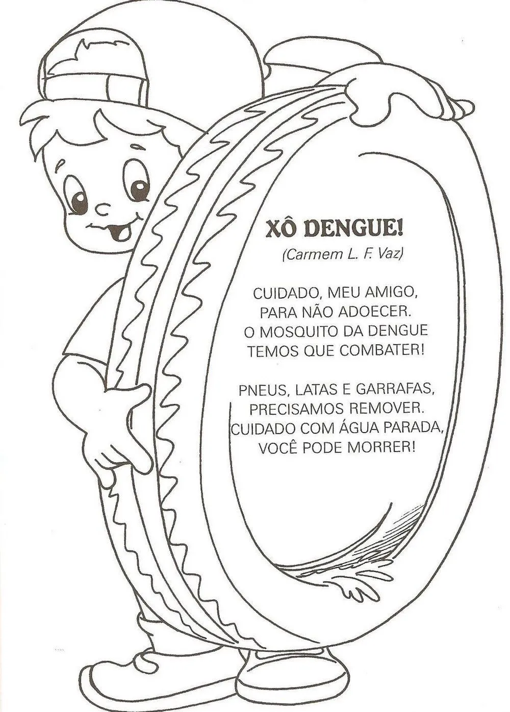 Mosquito da dengue: Atividades, desenhos, quadrinhos, versos e ...