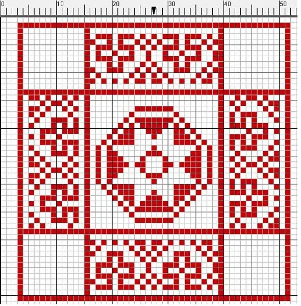 Motivo punto cruz - Imagui