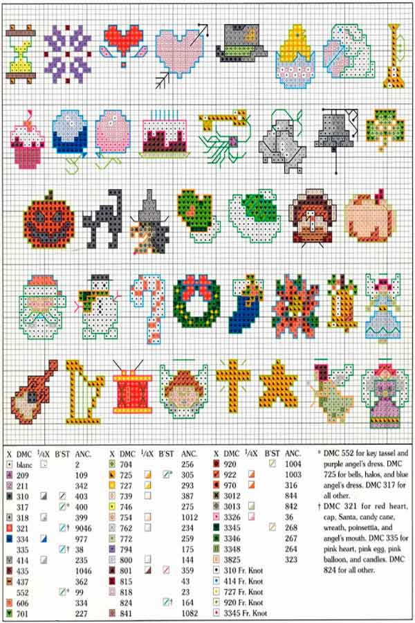 Motivos en punto de para la cocina.