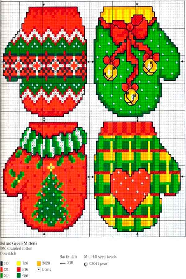 Motivos en punto de para la cocina.