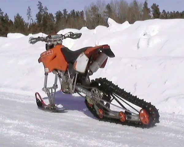 Moto Enduro de Nieve - copazo