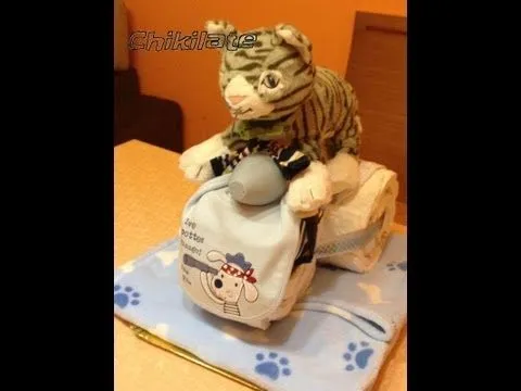 Moto de pañales paso a paso - YouTube