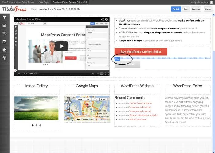 MotoPress Content Editor version 1.1 | MotoPress