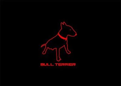 Motoshi Kono: wallpaper fun (bull terrier)