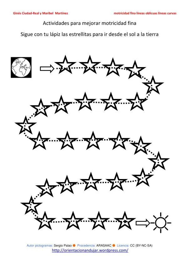 Motricidad fina ideal para alumnos con TGD lineas curvas ...