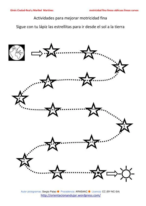 Motricidad fina ideal para alumnos con TGD lineas curvas ...