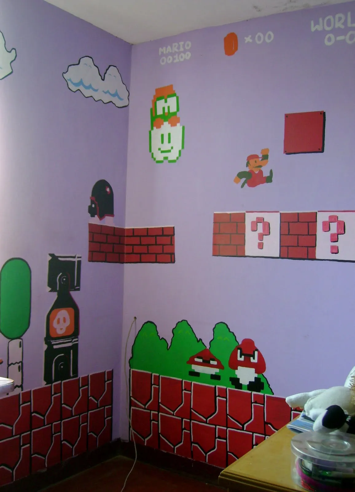 Mrdyaz : Pintado de Cuarto - Mario Bros