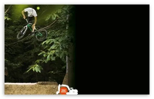 MTB Dirt jump HD desktop wallpaper : Mobile