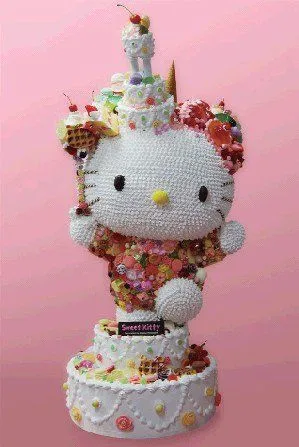 muakata...: Torta de Hello Kitty