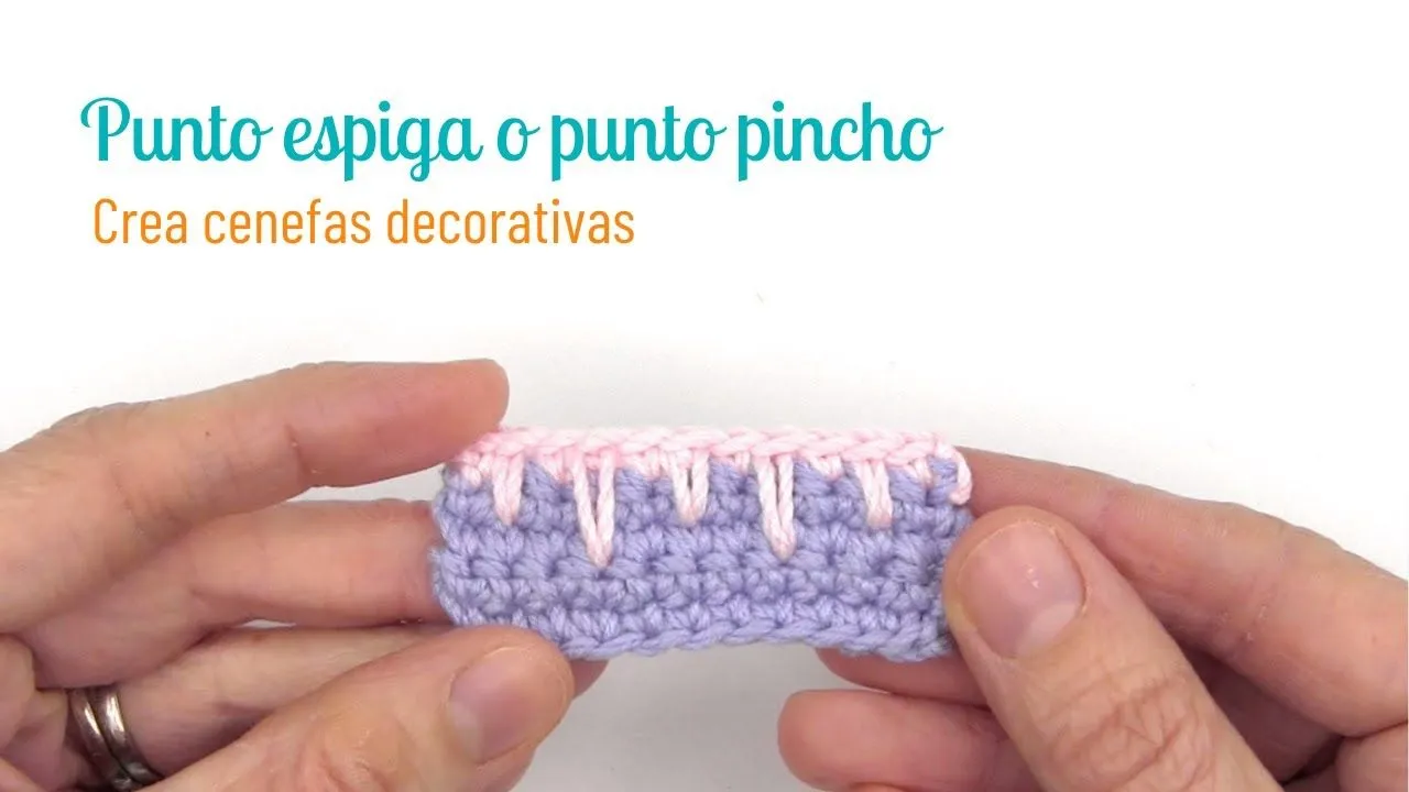 Muestrario de puntos de crochet Crafteando, que es gerundio