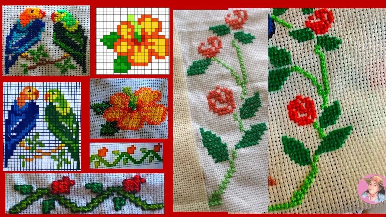Muestras y Patrones en punto de cruz #375 - YouTube