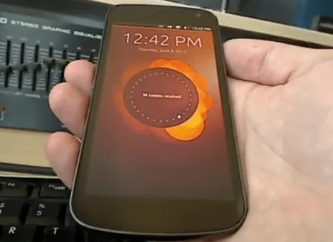 Así se mueve Ubuntu Phone en un Galaxy Nexus - MuyLinux