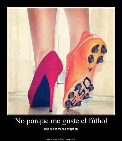 soy mujer y amo el futbol | Tumblr