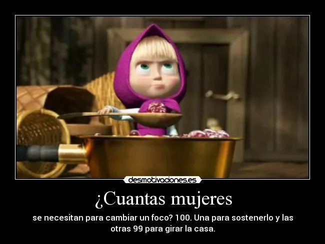 Cuantas mujeres | Desmotivaciones