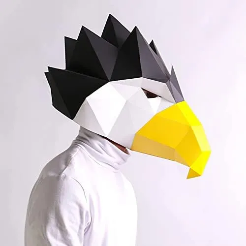 MUMUYILIN Condor Eagle - Máscara modelo de papel animal para fiesta de  disfraces, cosplay, 3D Papercraft Art Origami, regalo de manualidades hecho  a mano : Amazon.com.mx: Juguetes y Juegos