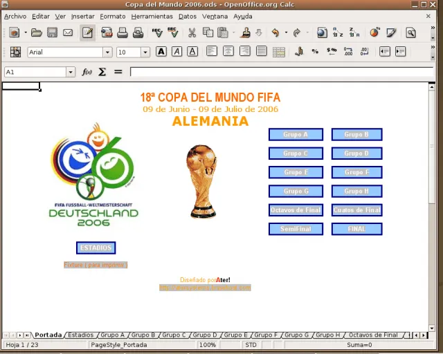 mundial de futbol 2006 | SuperAlumnos.