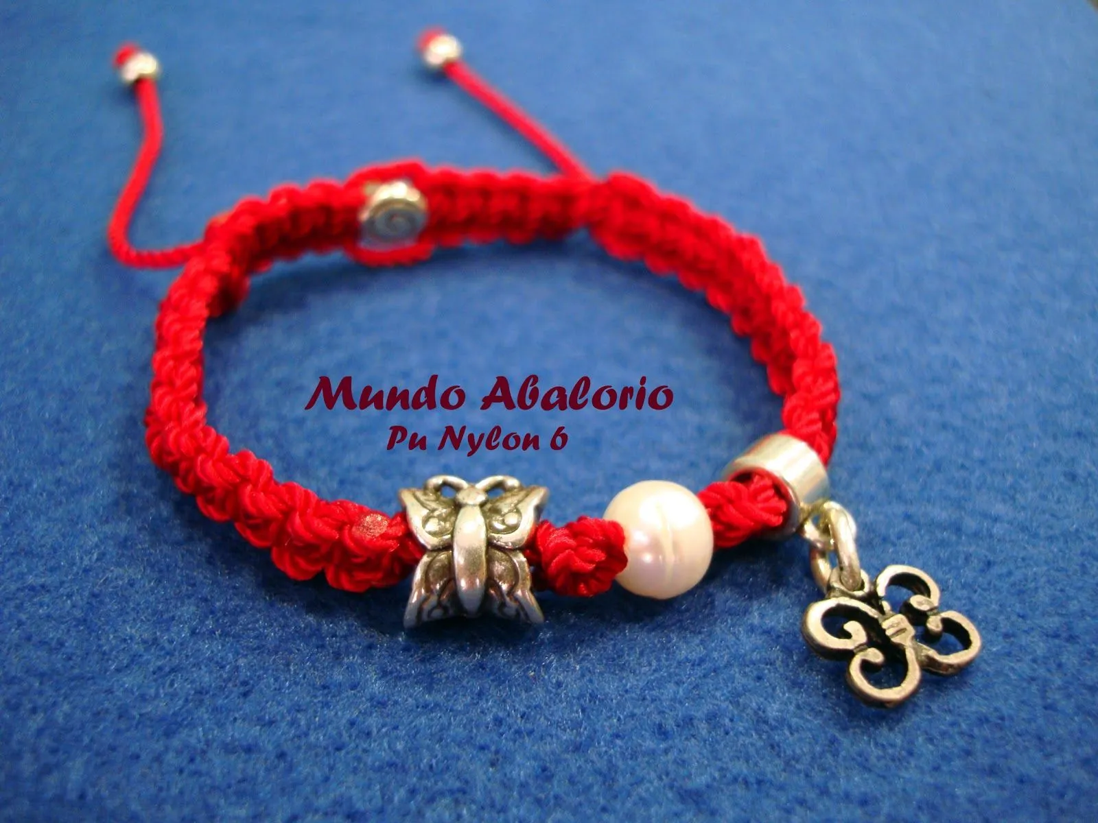 Mundo Abalorio Palencia: PULSERAS CON HILO DE NYLON 2