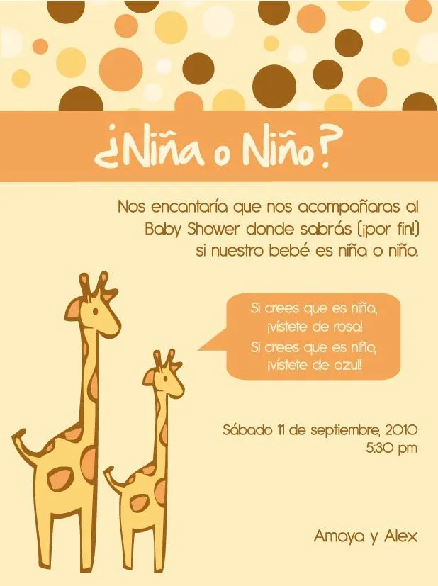 El Mundo según Amaya: Baby Shower