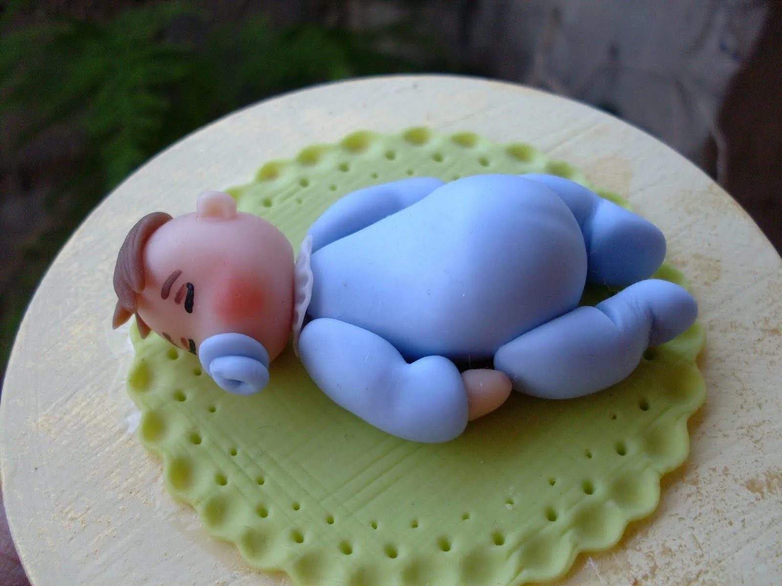 El Mundo Angelical de la Pasta Flexible: Souvenirs para baby shower