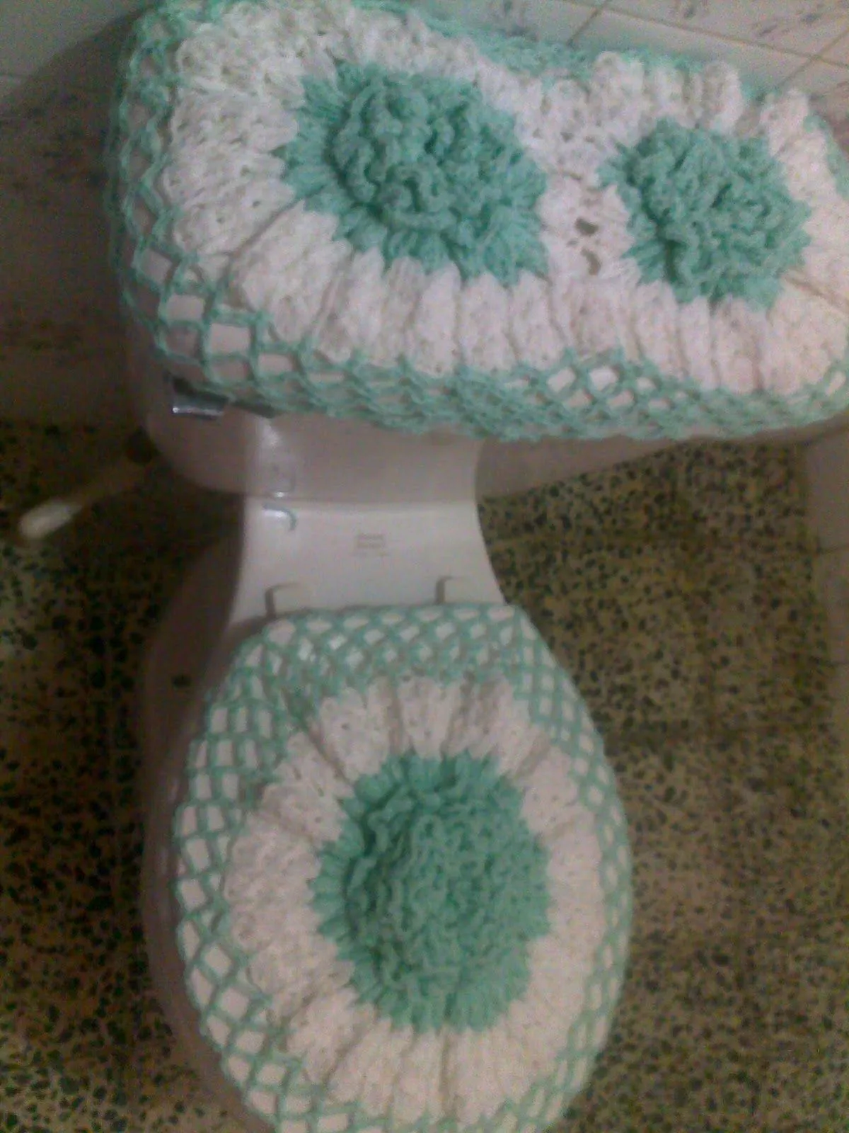 Como hacer juegos de baño a crochet - Imagui