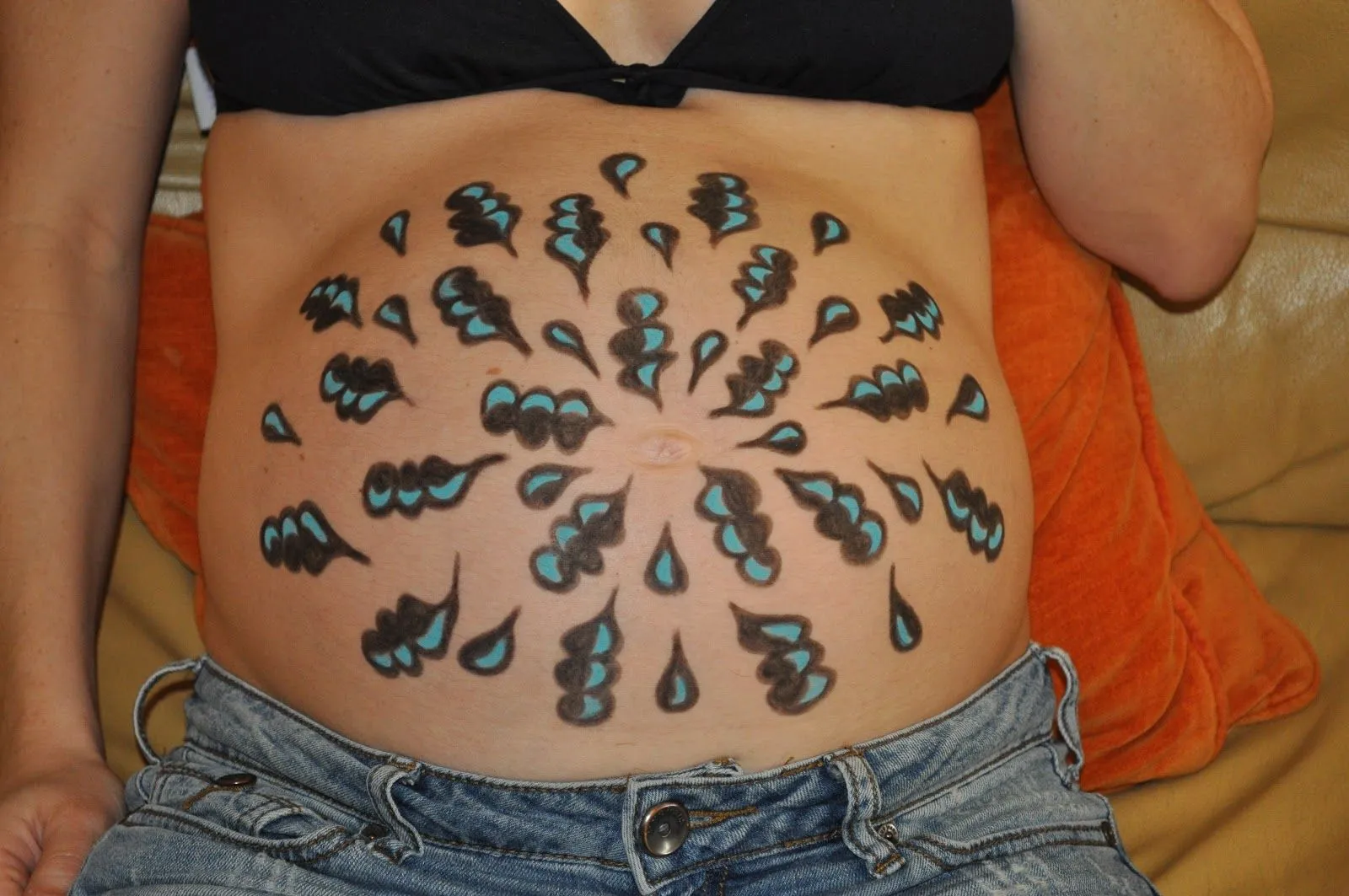 mi mundo artístico: Belly painting