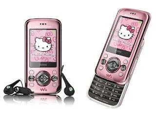 El mundo cibernetico de Hello Kitty: CELULAR DE HELLO KITTY