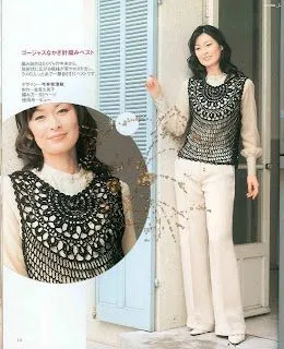 El mundo del crochet.: ORIGINAL BLUSA JAPONESA