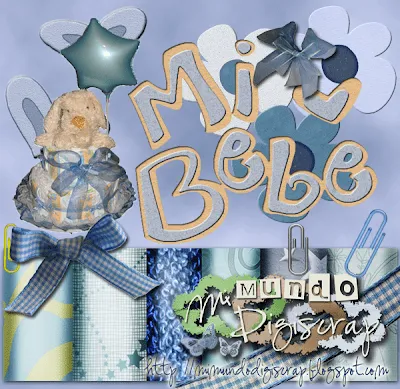 MI MUNDO DIGISCRAP: MINI KIT 